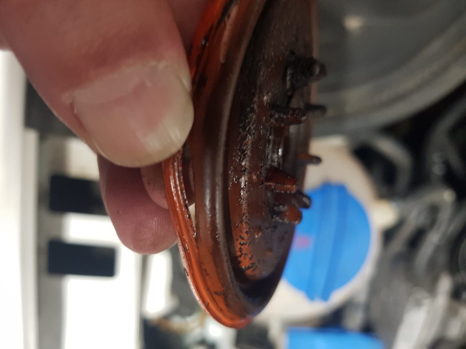 Опорный подшипник и мембрана ВКГ. — Volkswagen Jetta VI, 1,6 л, 2012 ...