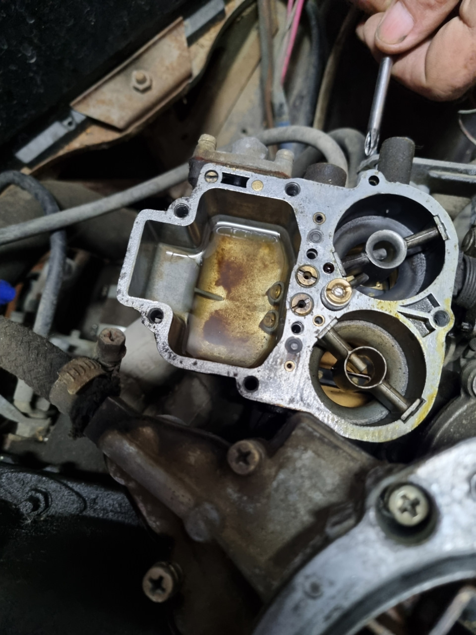 Настройка карбюратора — Lada 21073, 1,6 л, 2005 года | плановое ТО | DRIVE2