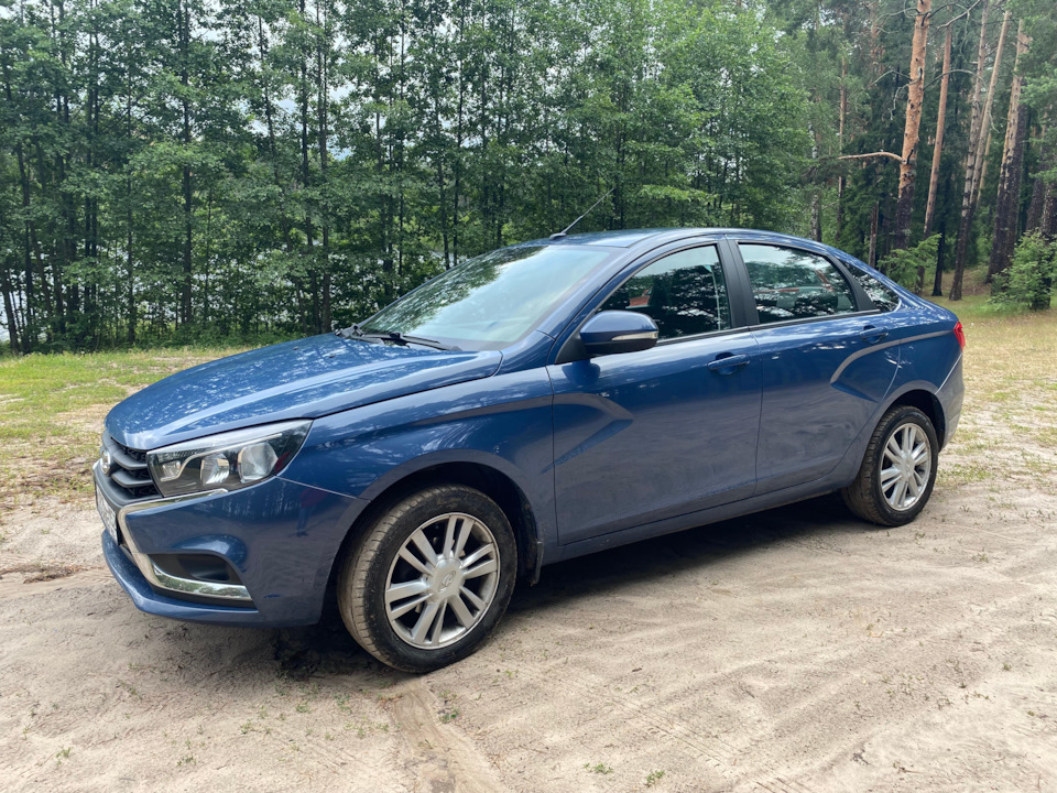 АНТИХРОМ / Преображение внешнего вида! — Lada Vesta (1G), 1,6 л, 2016 ...