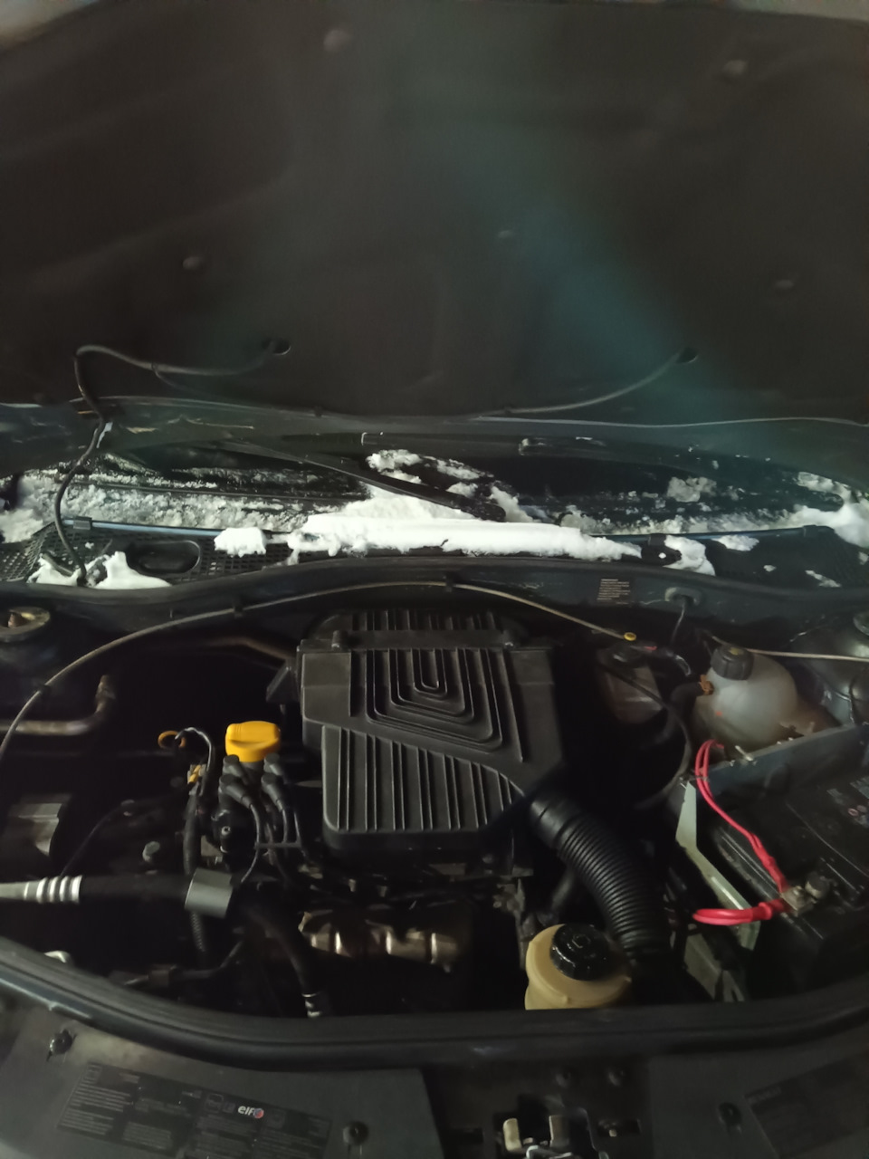 И всё таки они оказались полезными! — Renault Logan (2G), 1,4 л, 2015 ...