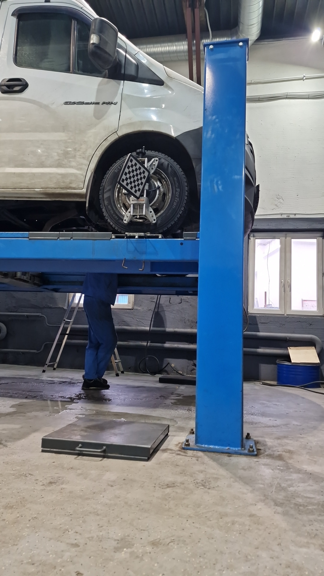 Сход развал — ГАЗ Газель NN, 2,8 л, 2022 года | колёсные диски | DRIVE2