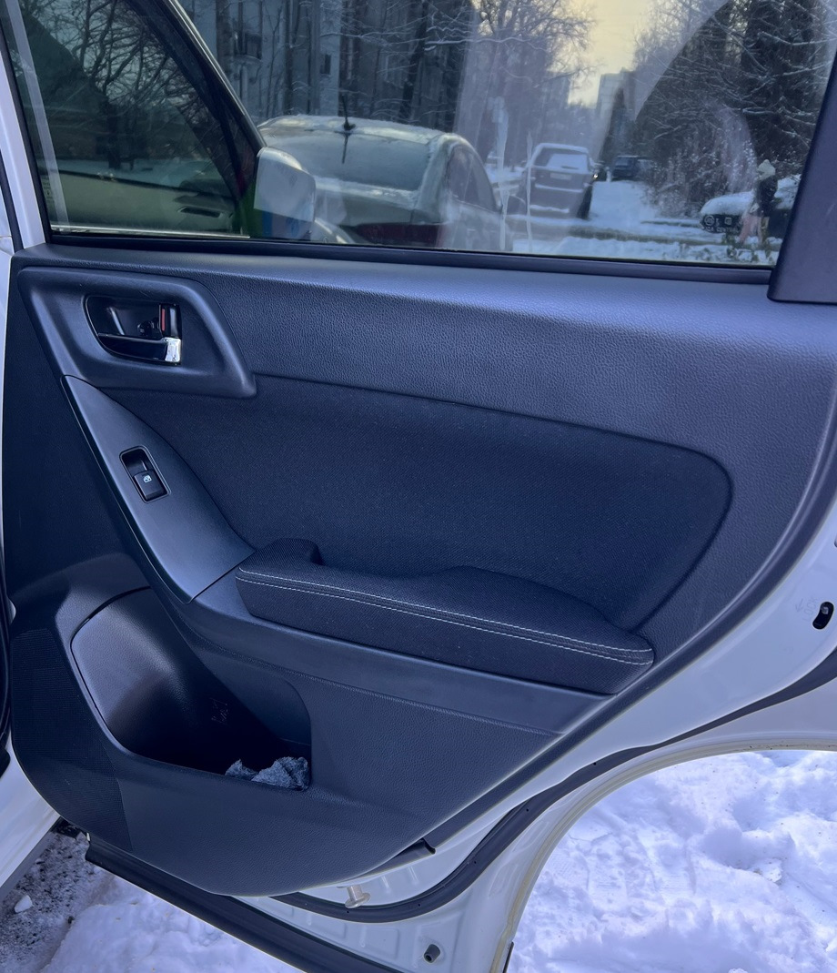 Салон, химчистка, eva-ковры, тонировка — Subaru Forester (SJ), 2 л ...