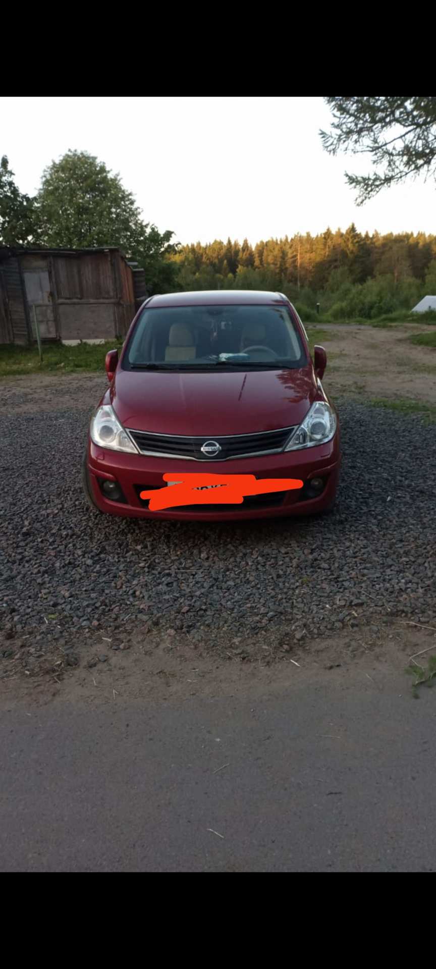 Снова свет ксенон — Nissan Tiida (1G), 1,6 л, 2008 года | стайлинг | DRIVE2