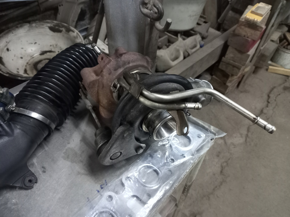 Свистит турбина после ремонта — Toyota Hilux Surf (2G), 2,4 л, 1991 ...