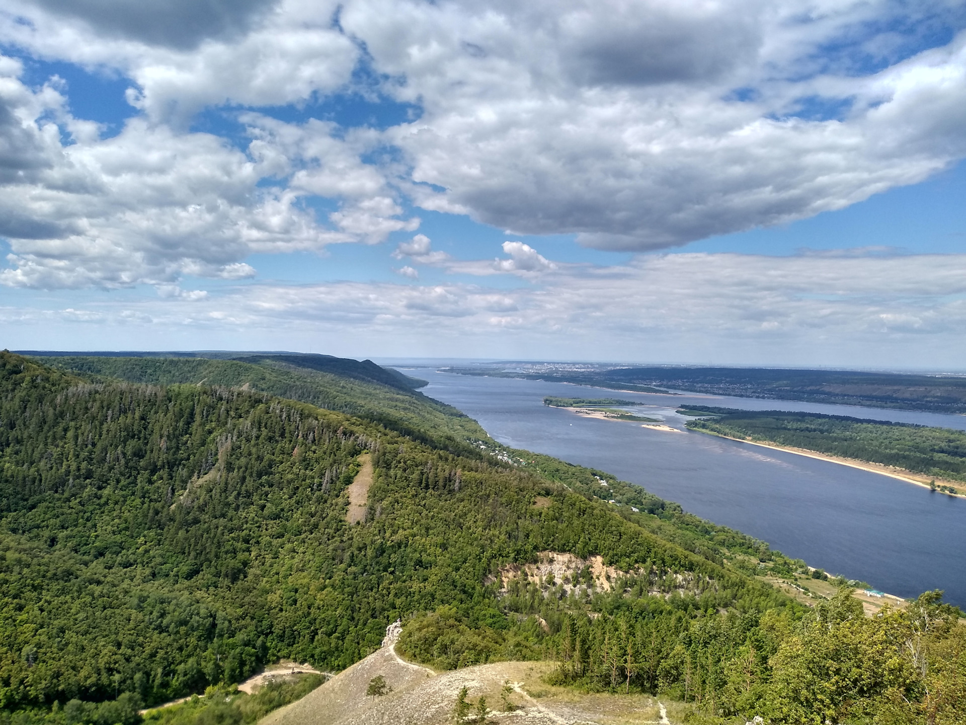 Гора Стрельная Самарская лука Жигулевские горы