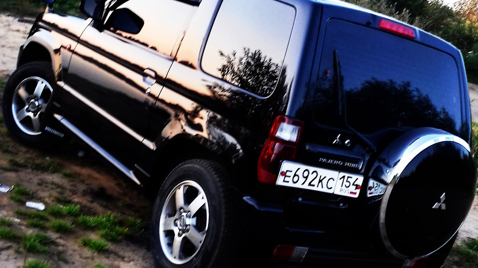 Mitsubishi Pajero Mini (2G) 0.7 бензиновый 2006 | Мини гелик на DRIVE2