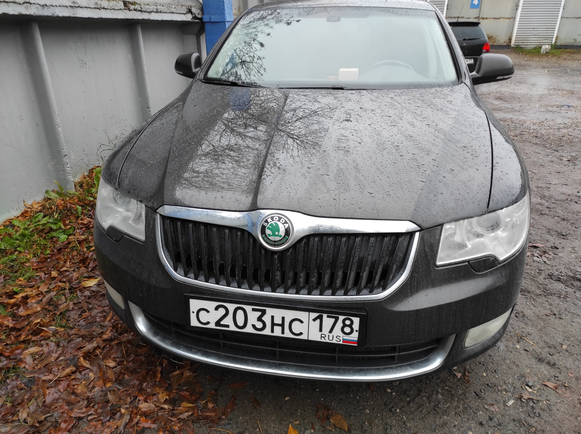 Skoda Superb 1 dashboard