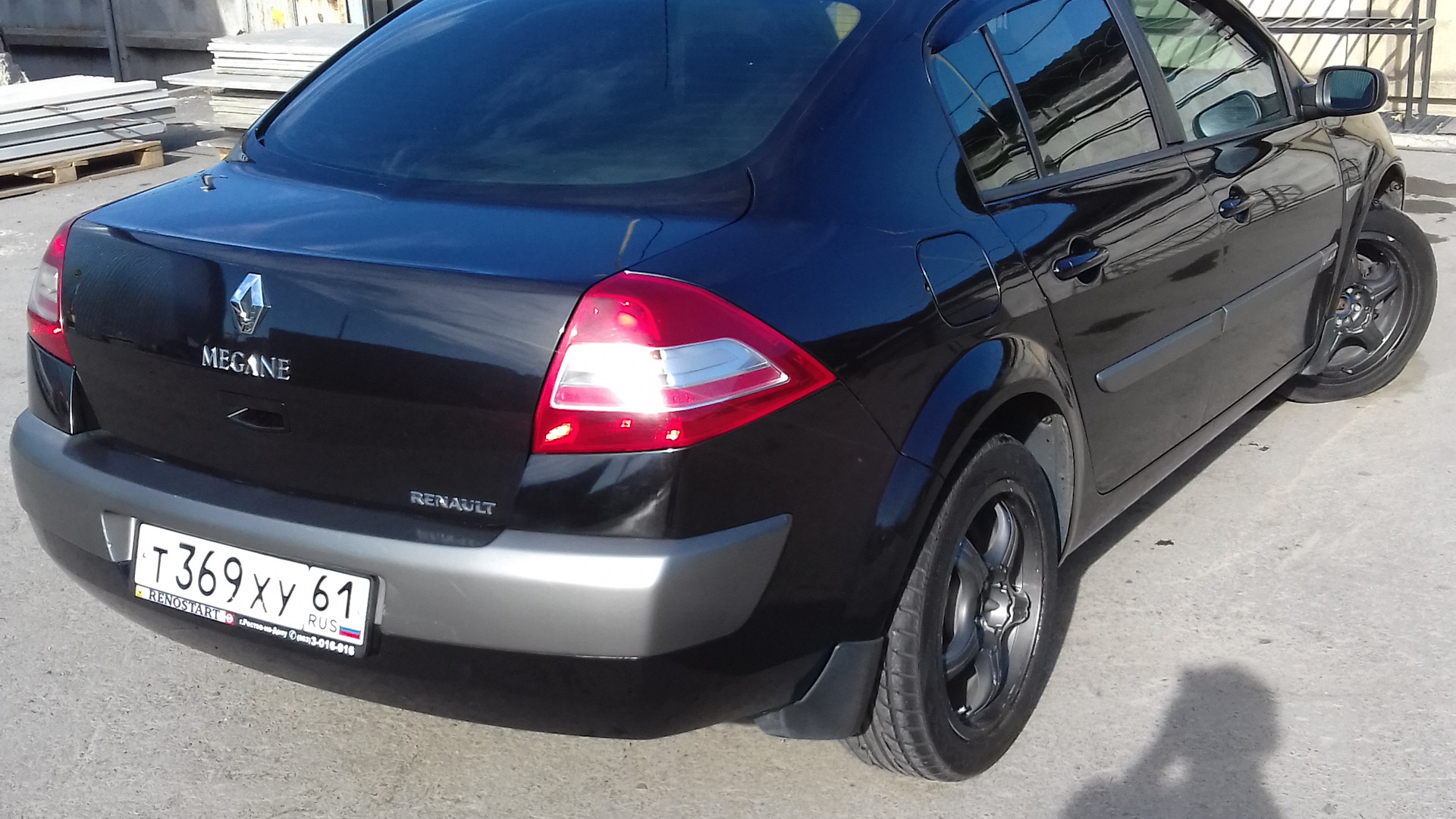 Renault Megane II 1.6 бензиновый 2006 | ЧЁРНЫЙ ОРЁЛ на DRIVE2