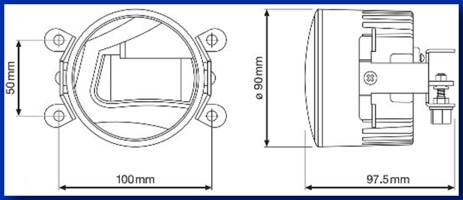 Штатные противотуманные фары wesem ho5. Wesem ho5. Размеры птф. Светодиодные противотуманные фары 4 провода. Фара протитуманна hella micro de 1nl008090821.