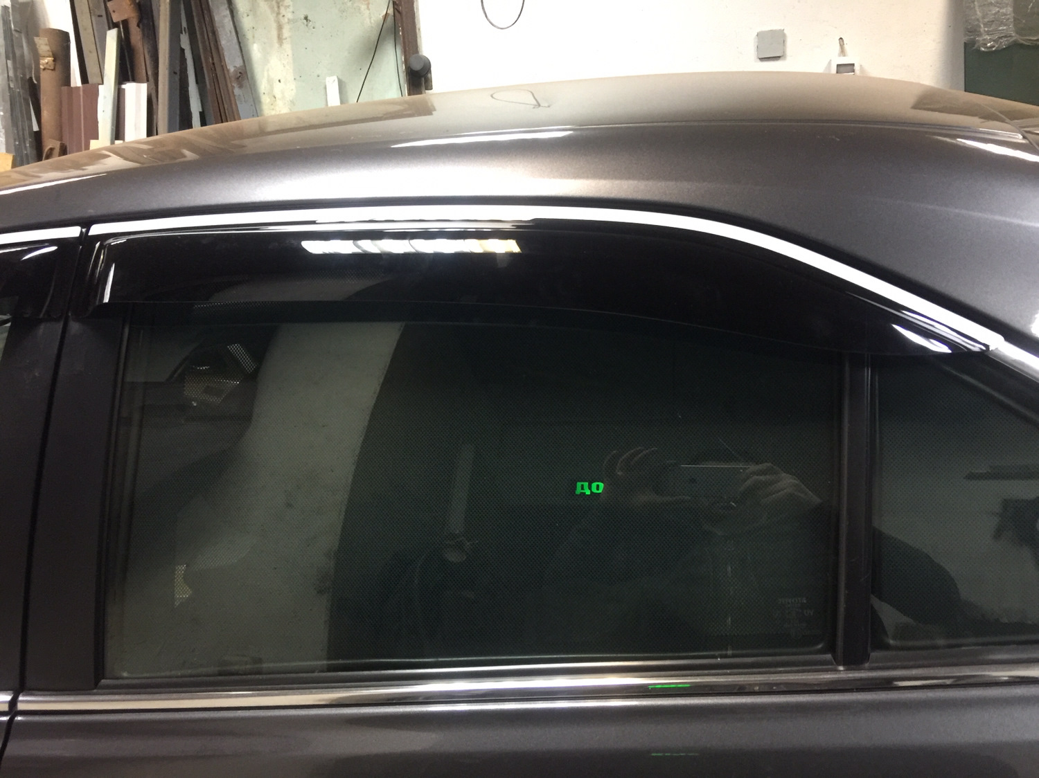 Установка ветровиков — Toyota Camry (XV40), 2,4 л., 2007 года ...