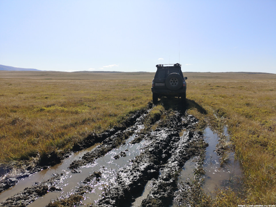 Болота Укока — Nissan Patrol GR II (Y61)