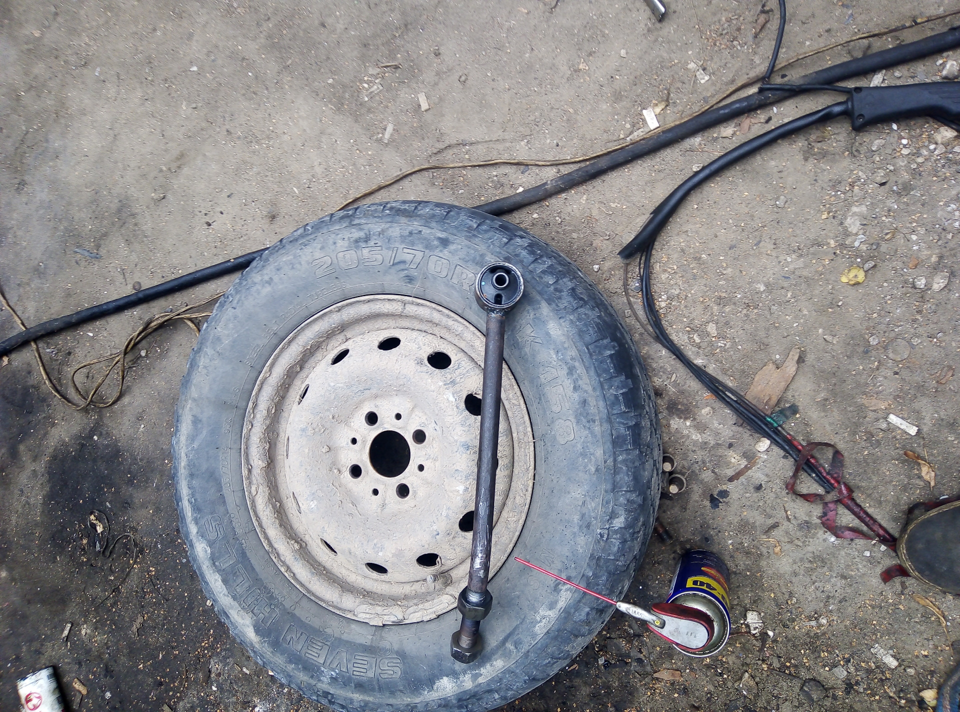 Доработка передней подвески — ИЖ 2126, 1,7 л, 2004 года | своими руками ...