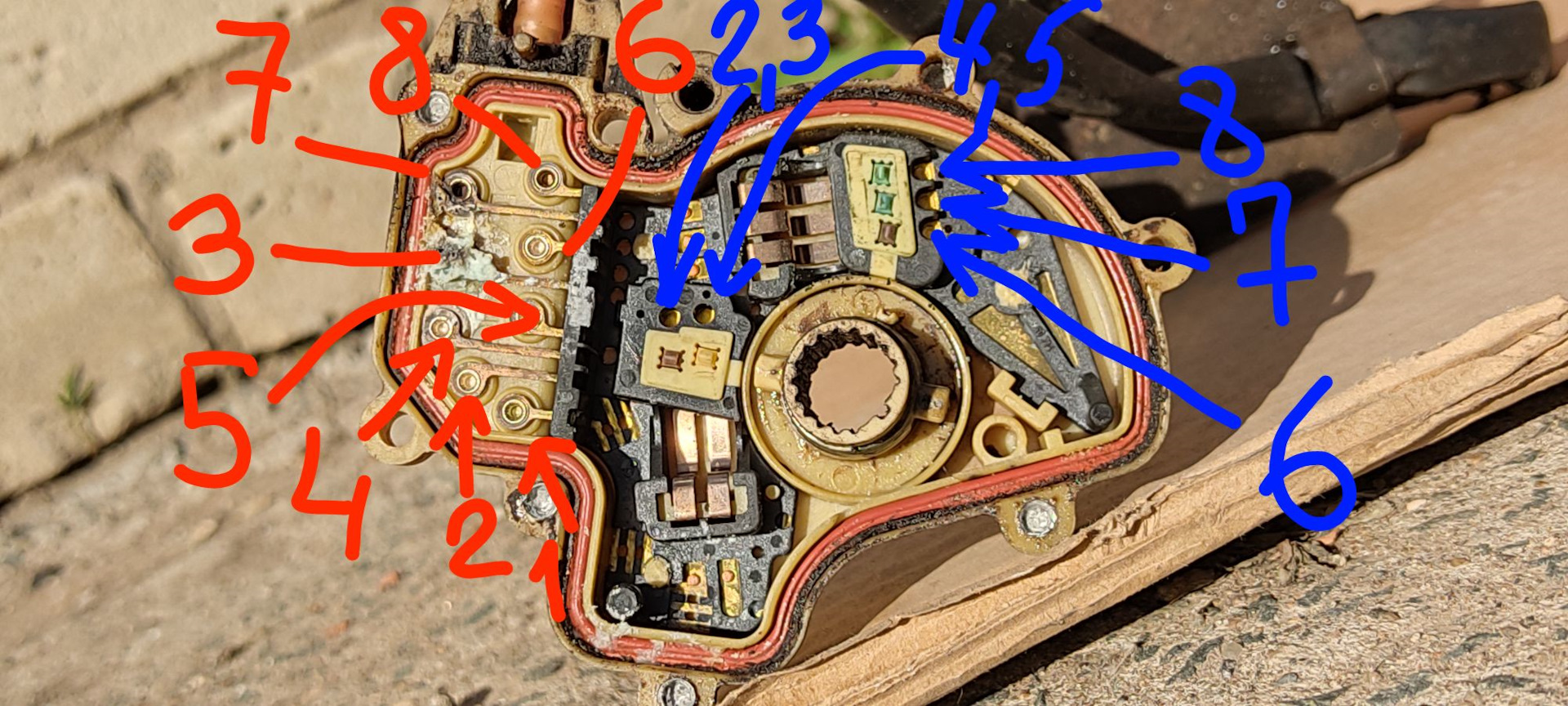 F125 — многофункциональный переключатель АКПП. Замеры/прозвонка ...