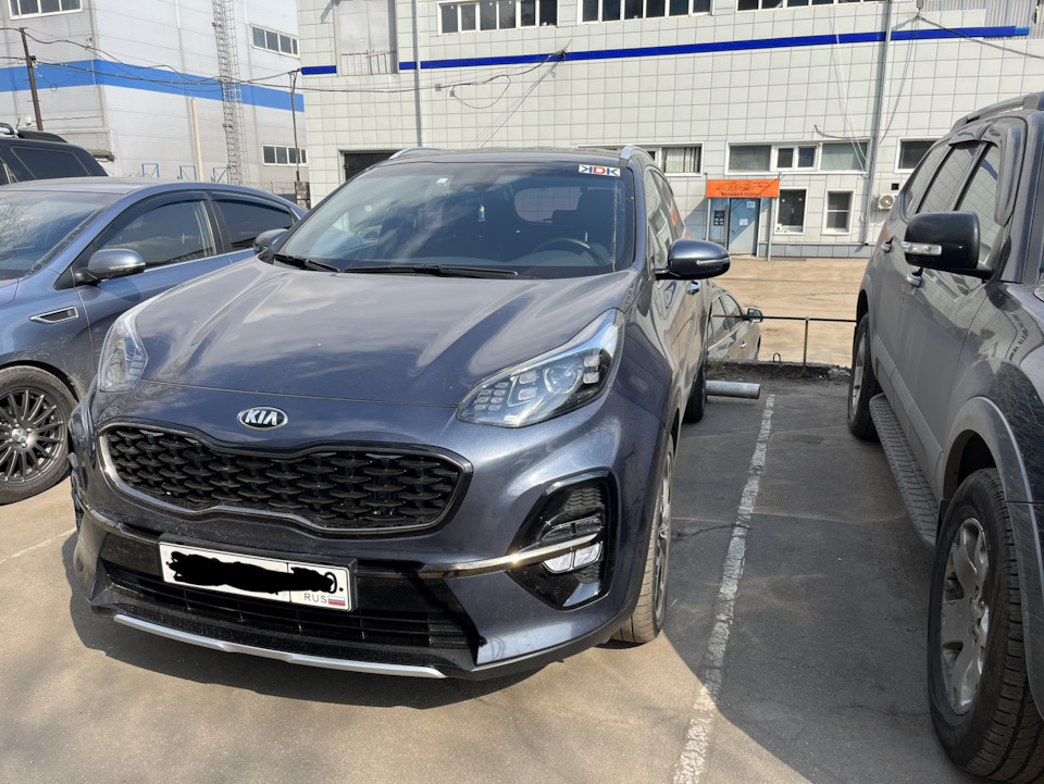 ТО (масло, антифриз, фильтр топливный) — KIA Sportage (4G), 2 л, 2018 ...