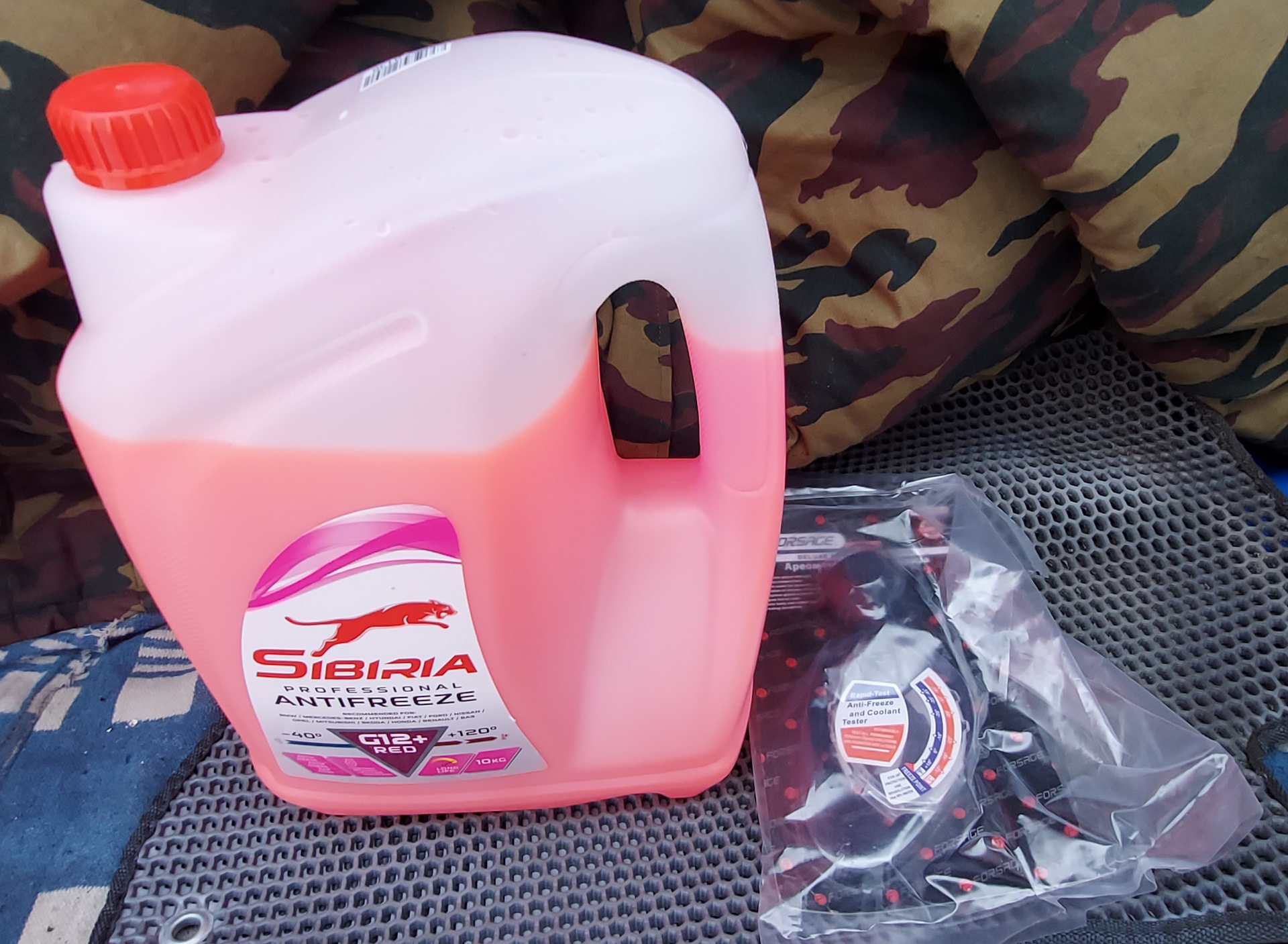 Замена антифриза на Карбоксилатный Антифриз "SIBIRIA -40 G12+ — Honda ...