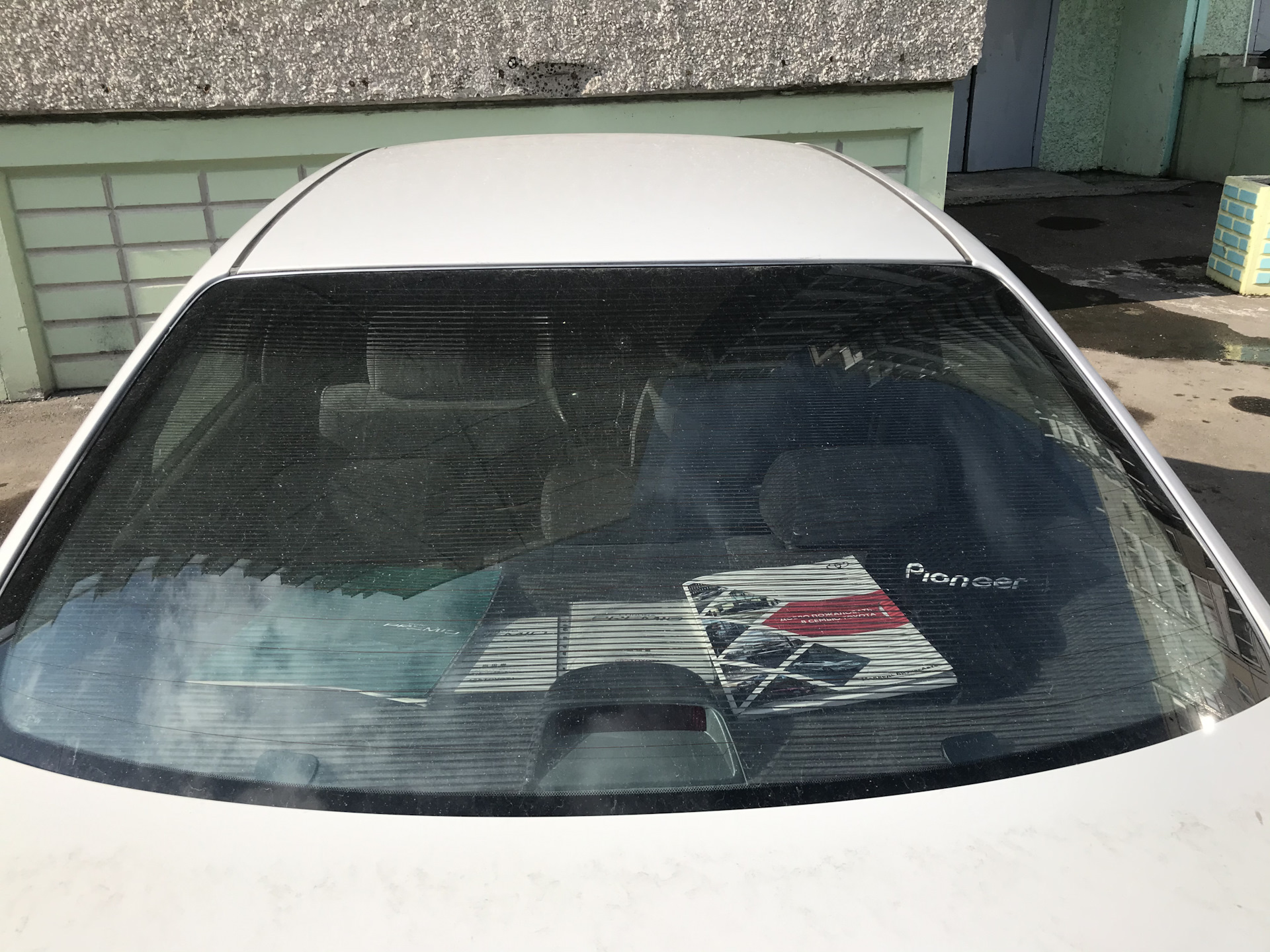 Оригинальная шторка заднего стекла — Toyota Corona Premio (T210), 1,8 л ...
