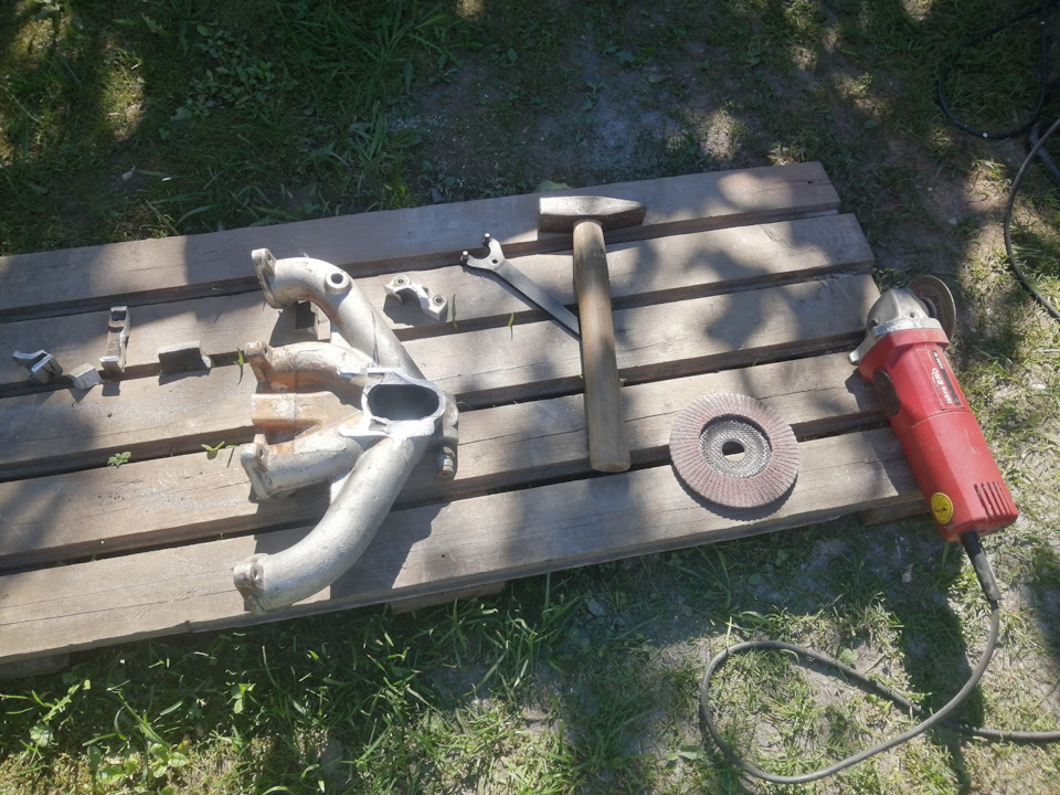 Отпилен родной фланец — ИЖ Москвич 412