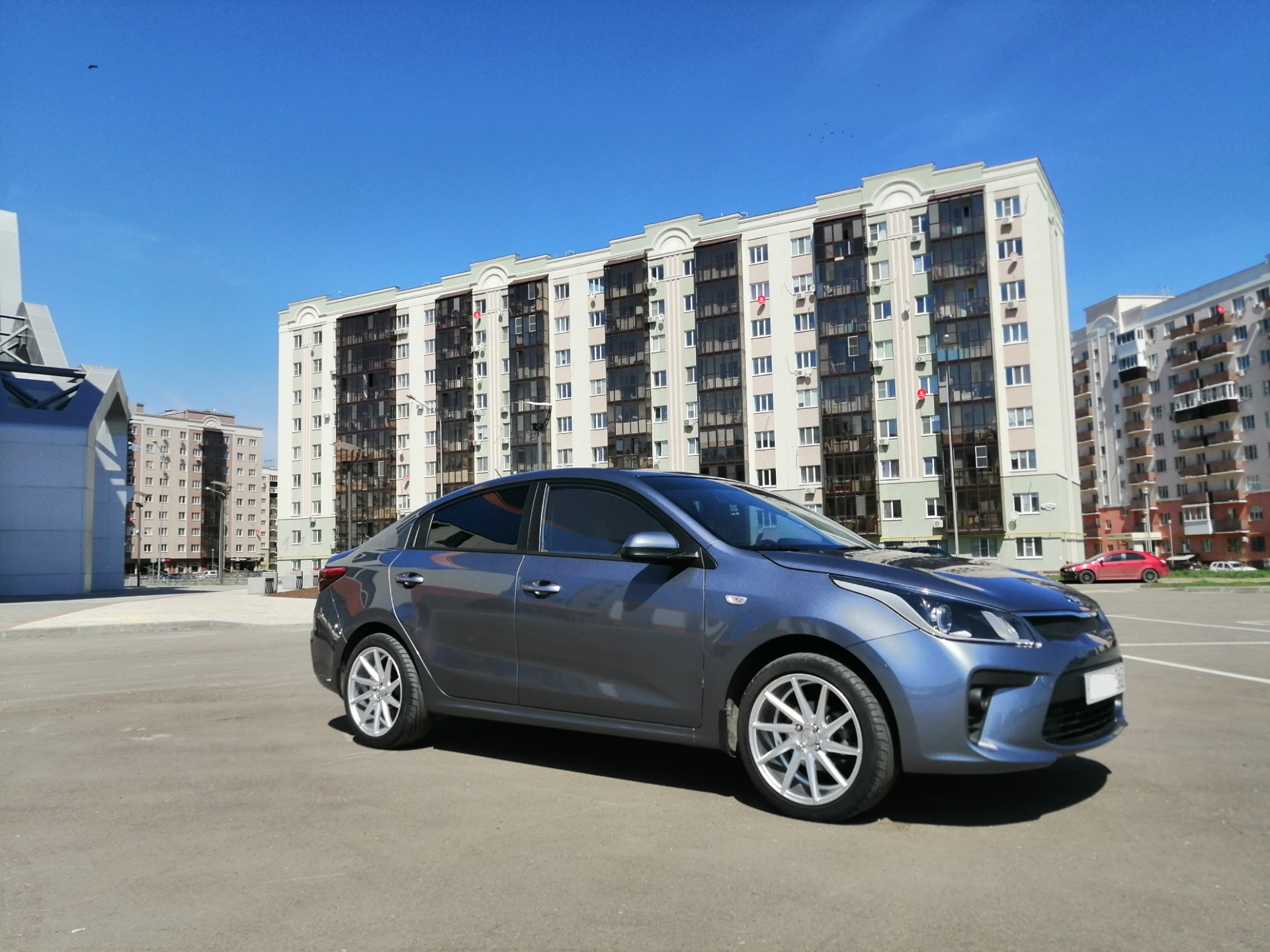 Каркасные шторки 👌 доп дальний свет🚘 — KIA Rio (4G), 1,6 л, 2019 года ...