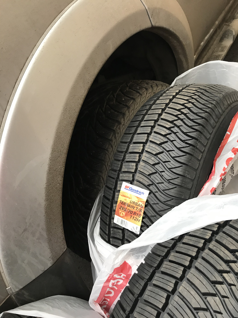 Готовь BF Goodrich зимой — Mitsubishi Pajero Sport (2G), 2,5 л, 2012 ...