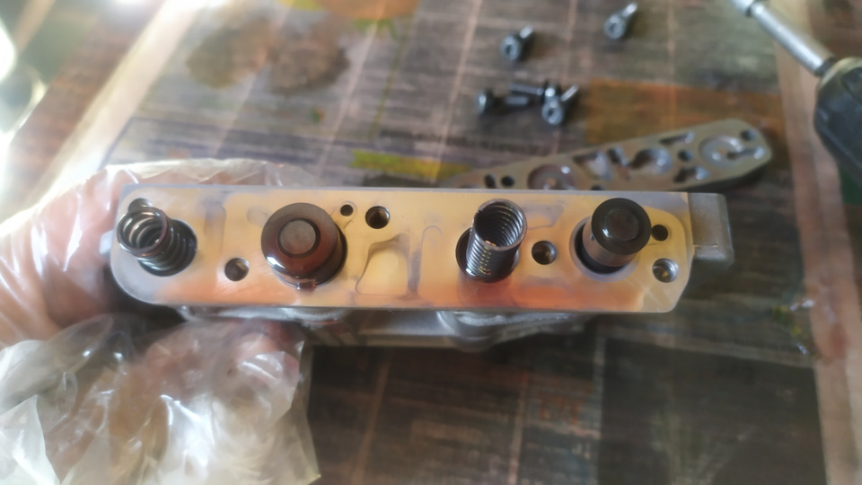 Замена датчика входного вала и промывка гидроблока 5hp19 — Volkswagen ...