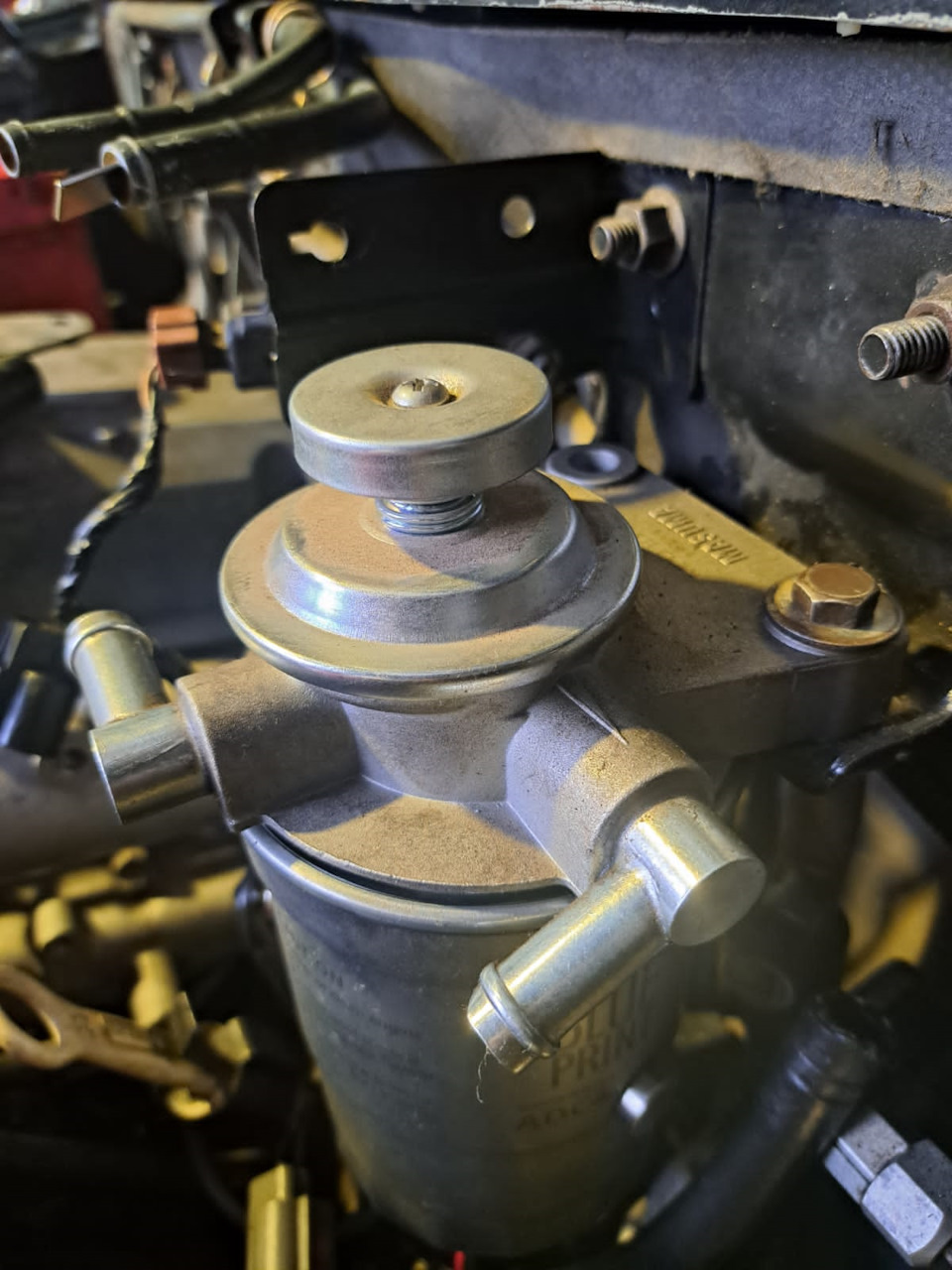 Замена топливного бака, дизель — Mitsubishi Pajero (3G), 3,2 л, 2003 ...