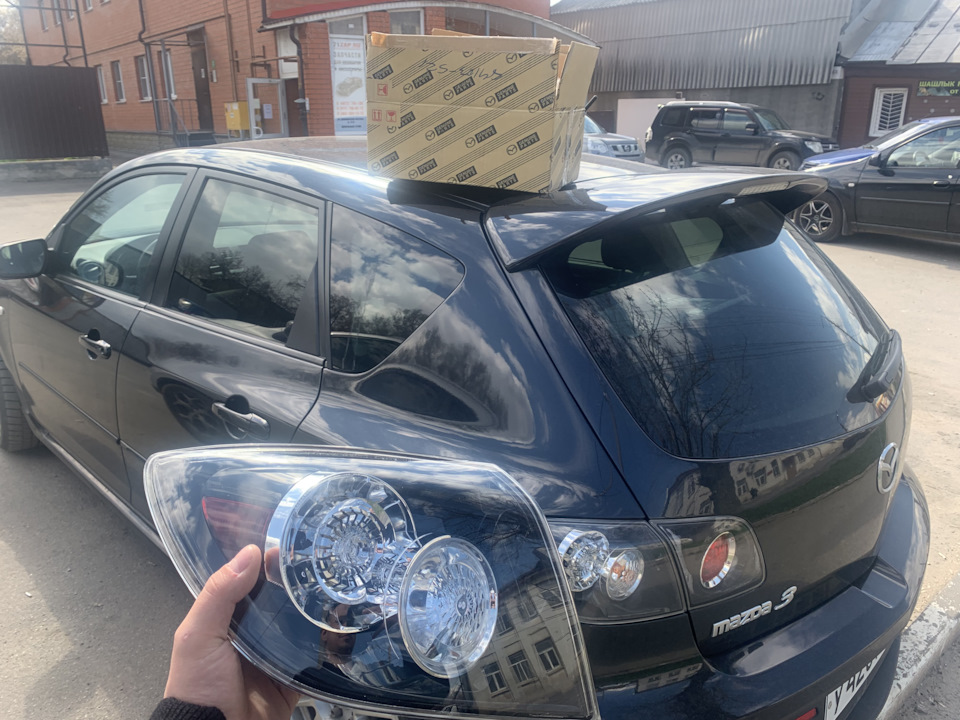 Задний диодный фонарь — Mazda 3 MPS (1G), 2,3 л, 2007 года | ДТП | DRIVE2
