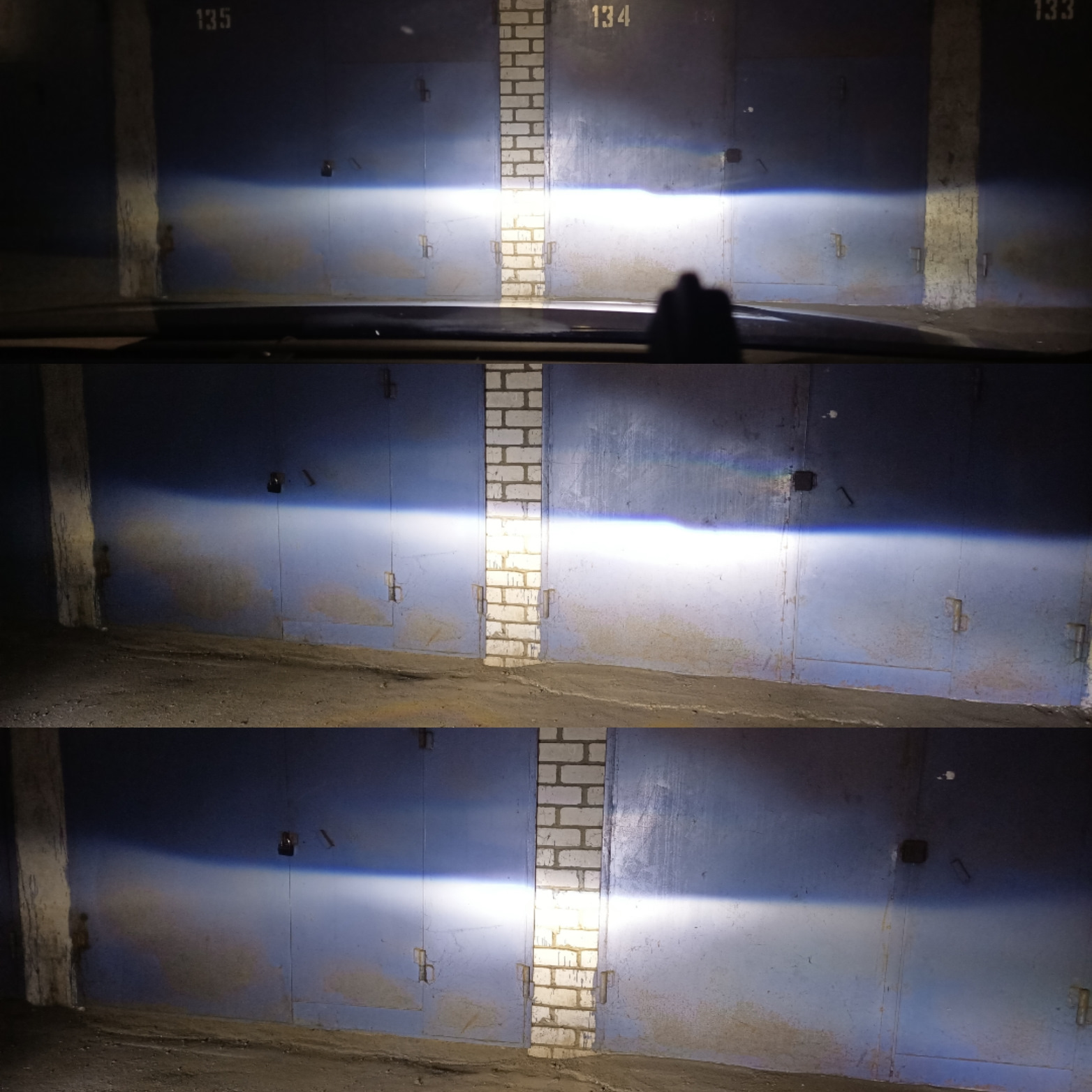 Большая работа над светом правой линзы, устранение скола и дыры в фаре ...