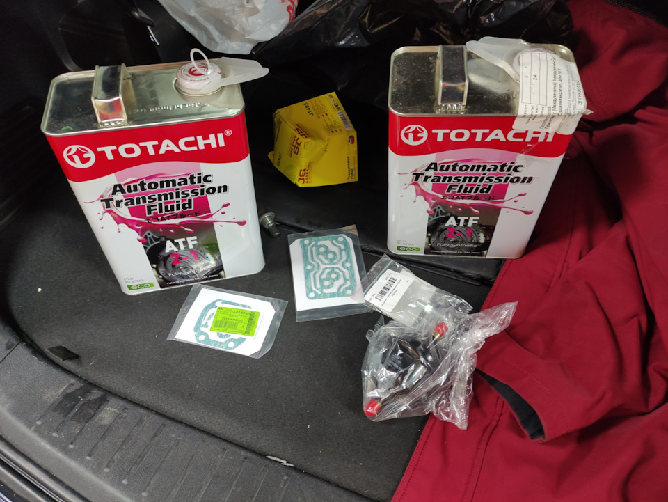 Замена масла АКПП с промывкой — Honda Stream, 1,8 л, 2006 года ...