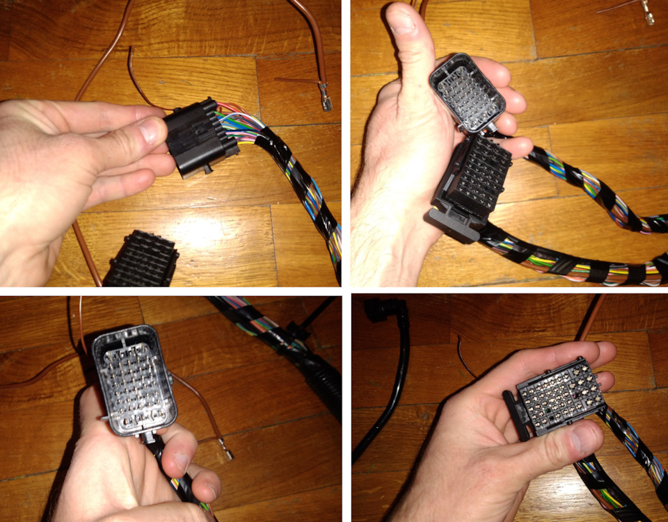 Перенос ЭБУ на правую стойку. Проводка под М86. Или тюнинг проводки #6 ...