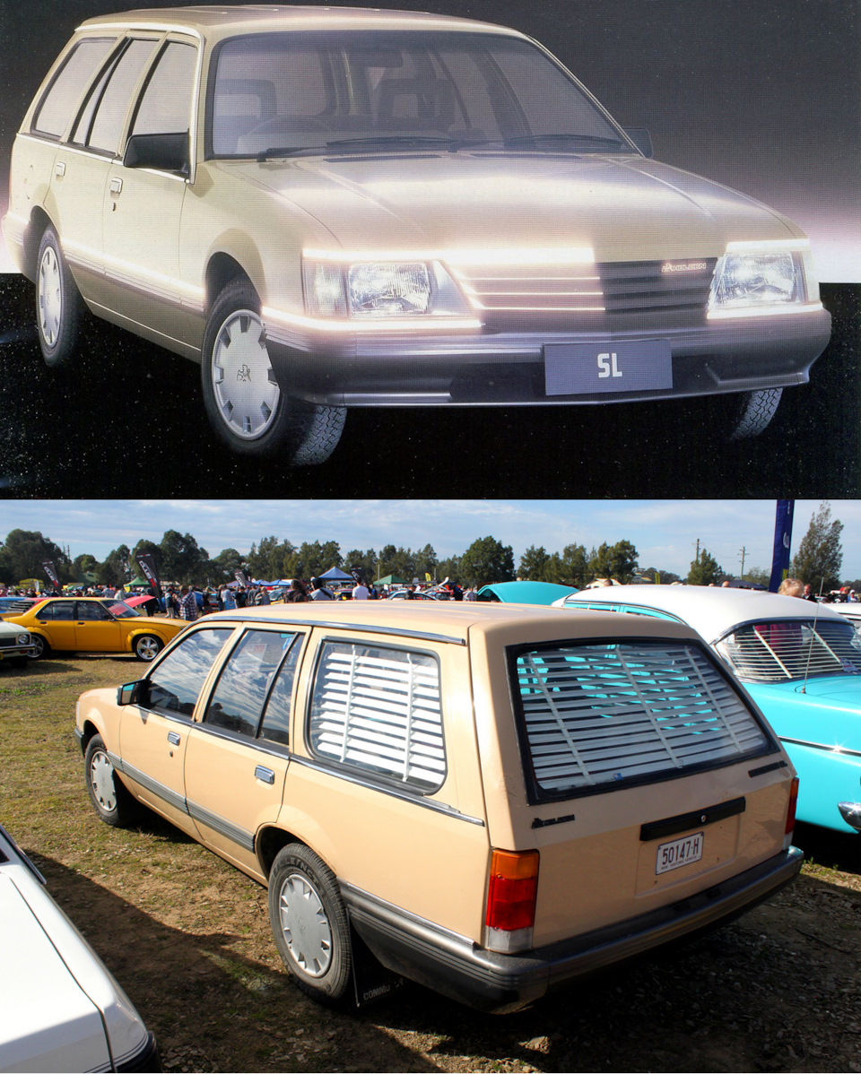 История одной модели: Holden Commodore. Поколение 1. Серии VK/VA (1984-1987  гг.) — DRIVE2