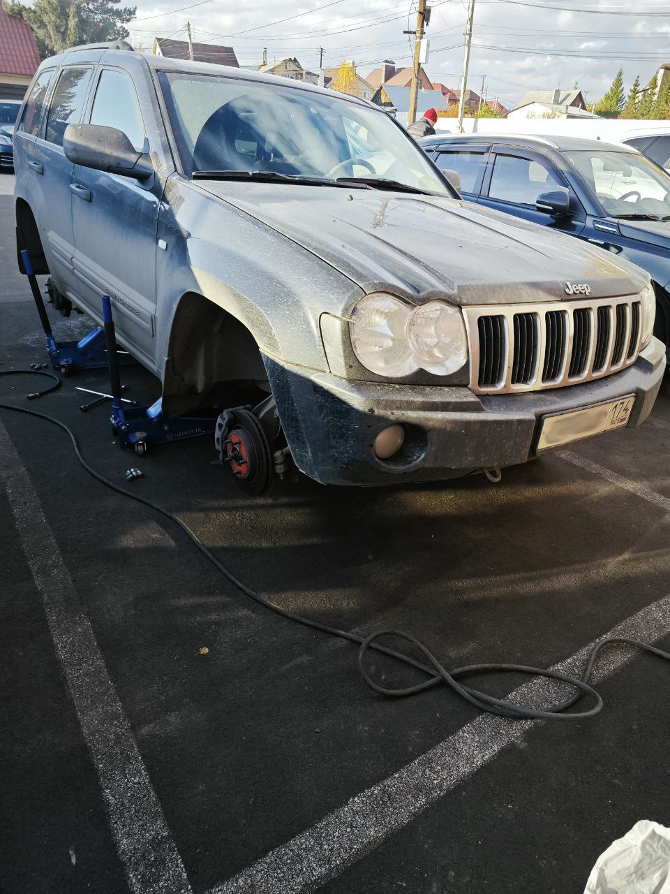 Оторвал! Cooper Discoverer! — Jeep Grand Cherokee (WK), 3 л, 2007 года ...