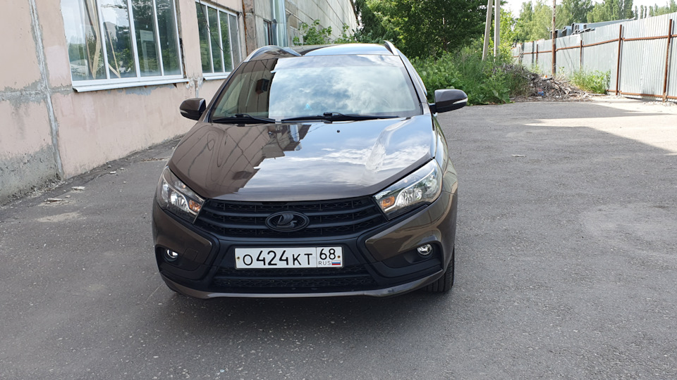 83. Стайлинг для Лада Веста.28.07.2024. — Lada Vesta SW (1G), 1,6 л ...