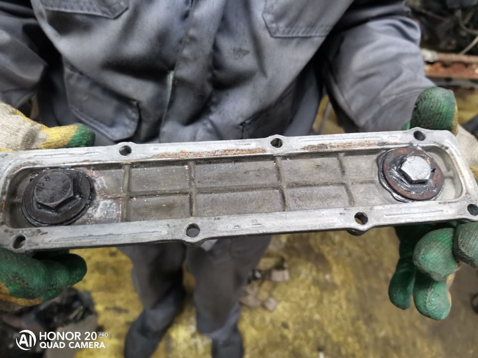 Масленный радиатор вместо теплообменника — Opel Vectra B, 3,2 л, 1996 ...