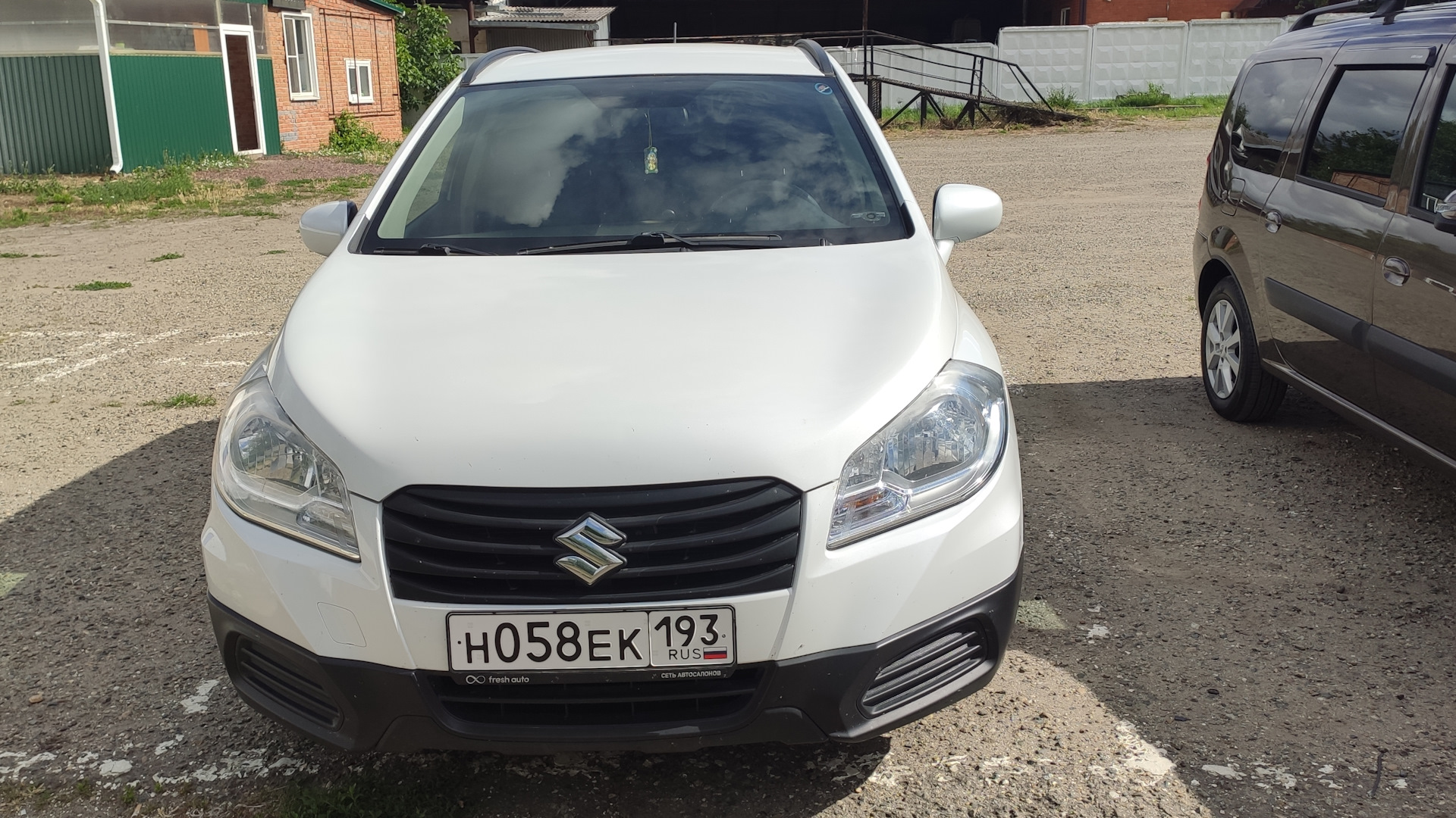 Suzuki SX4 (2G) 1.6 бензиновый 2014 | Белый металлик на DRIVE2