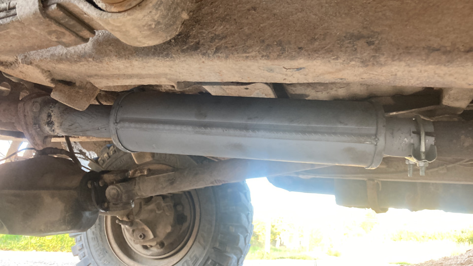 Резонатор газель плюс kumho road adventure mt 245/75 — УАЗ 31519, 2,5 л ...