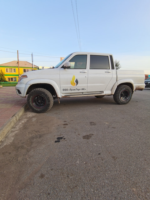 УАЗ Патриот 2,7л. шины и диски для пикапа УАЗ размер DRIVE2