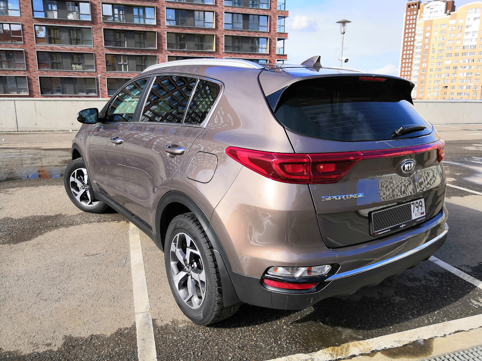 Оклейка в плёнку - KIA Sportage (4G), 2 л, 2016 года стайлинг DRIVE2