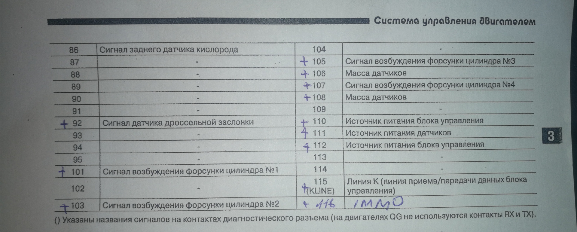 распиновка эбу mr140 шевроле ланос