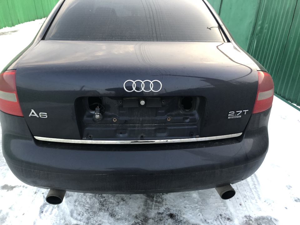 Обновки — бленда и щуп — Audi A6 (C5), 2,7 л, 2001 года | тюнинг | DRIVE2