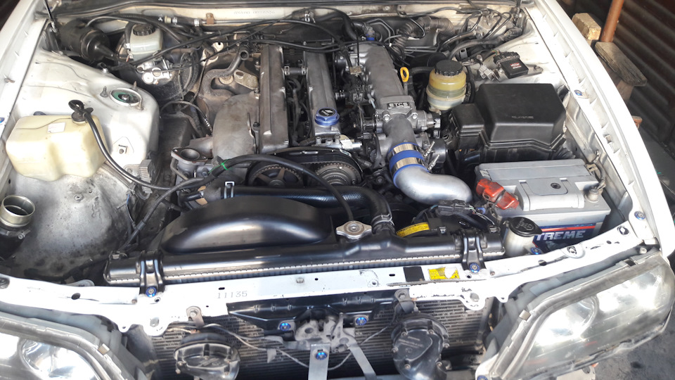 Не большое ТО — Toyota Chaser (100), 2,5 л, 1998 года | своими руками ...