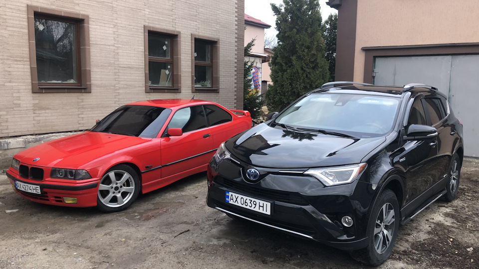 Toyota RAV4 Hybrid На газу :)