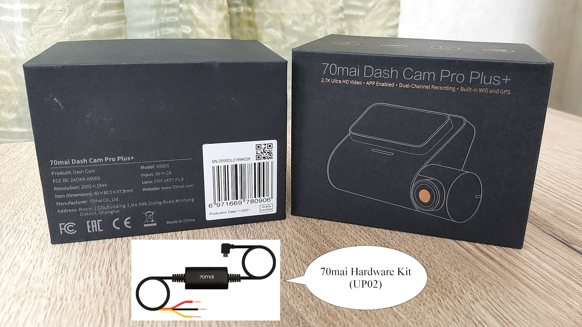 34. 70mai Dash Cam Pro Plus+ — Lada Vesta SW Cross, 1,8 л, 2018 года |  аксессуары | DRIVE2