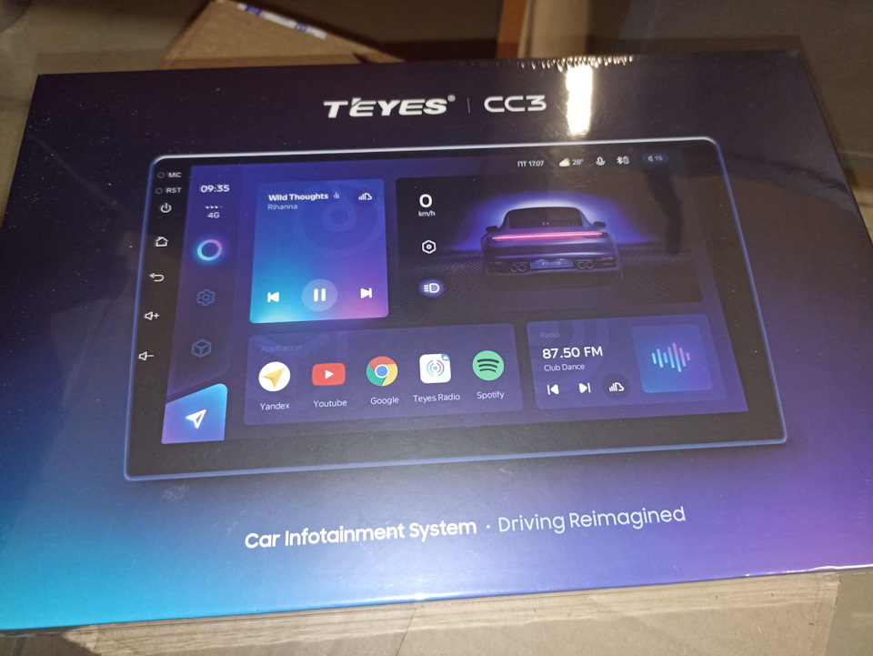 Китайский магнитофон Teyes CC3 — Chevrolet Cruze (1G), 1,6 л, 2014 года ...