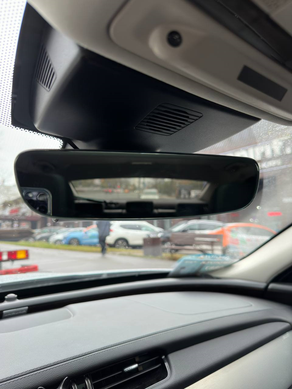 Продолжаем фаршировку ягуара. Безрамочное зеркало — Jaguar XF (2G), 3 л ...
