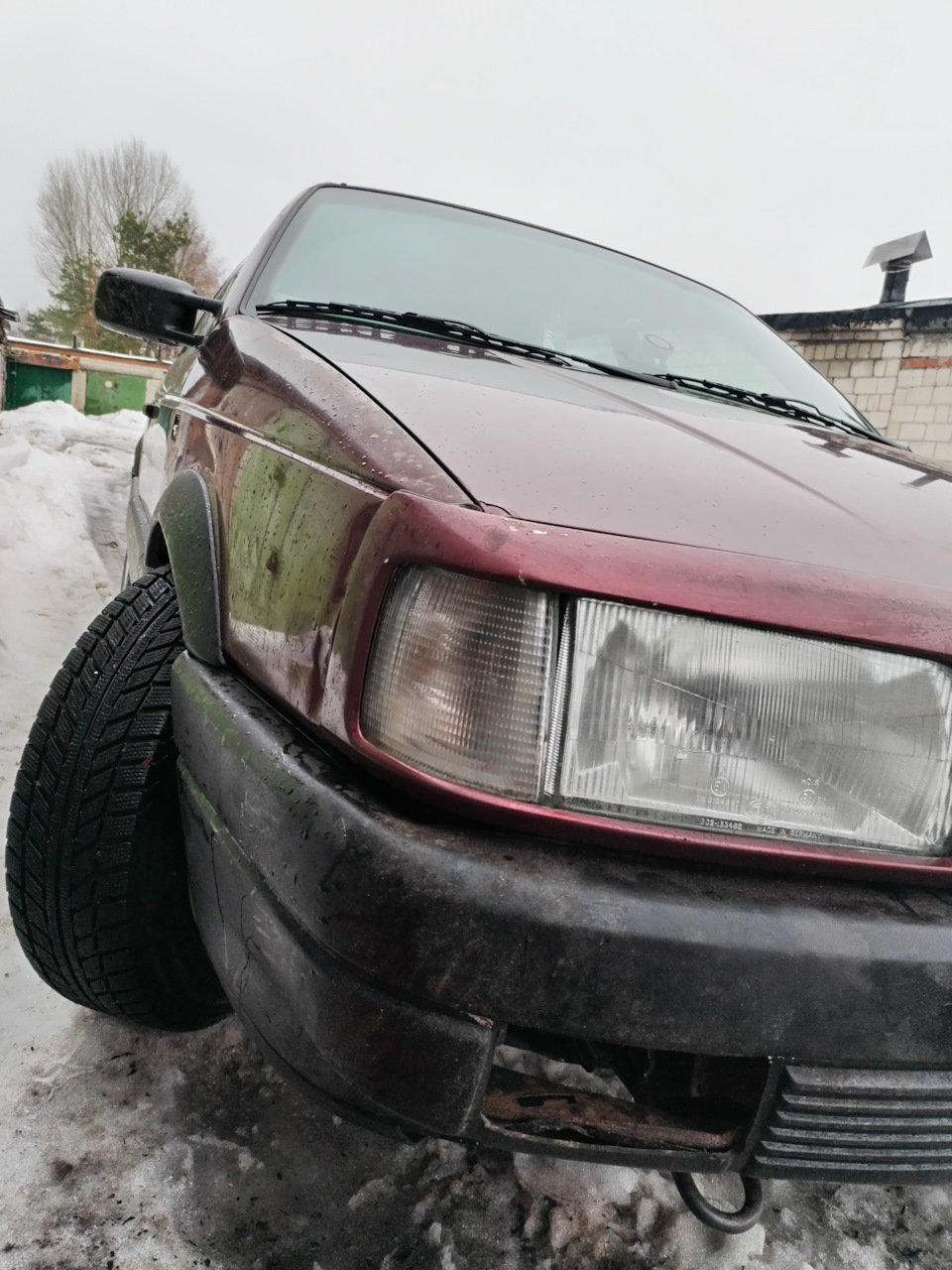 Не приятный выезд завершение! — Volkswagen Passat B3, 1,8 л, 1990 года |  ДТП | DRIVE2