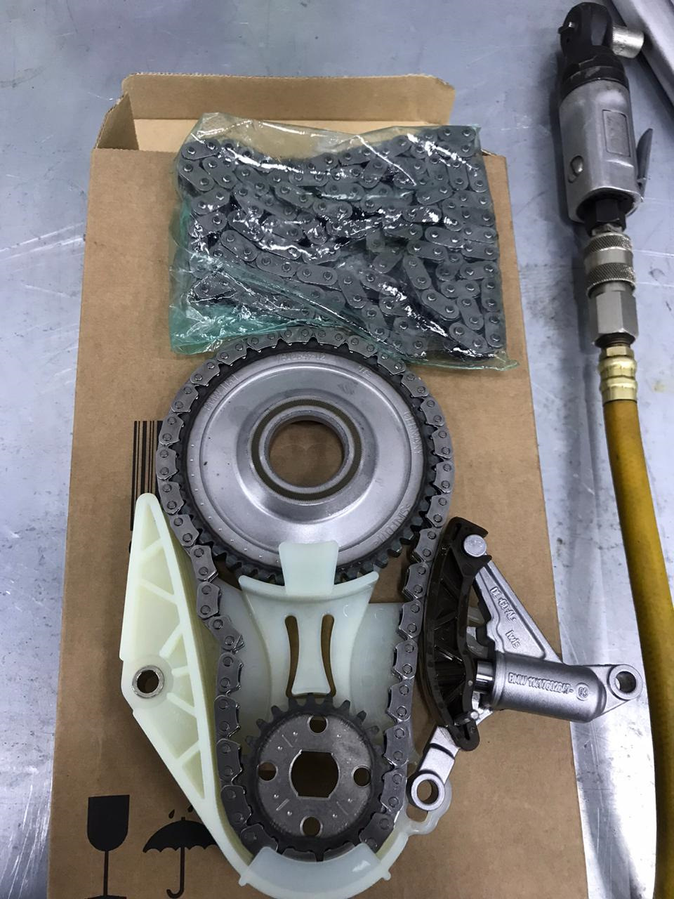 Замена цепи N20B20 X-drive — BMW X1 (E84), 2 л, 2014 года | плановое ТО ...