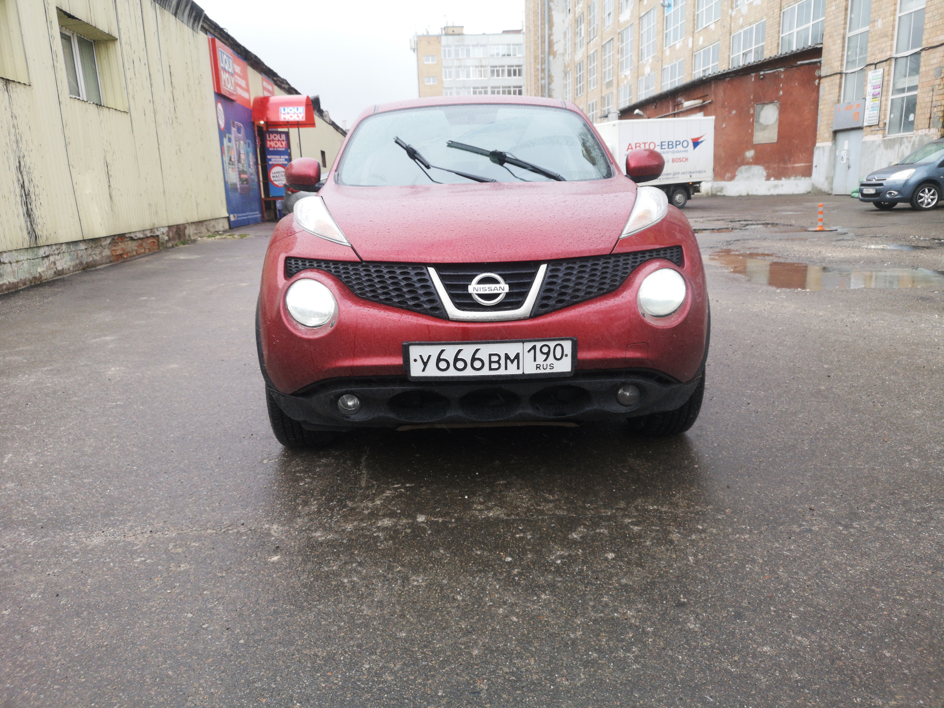 Противотуманки Nissan Джук нисмо