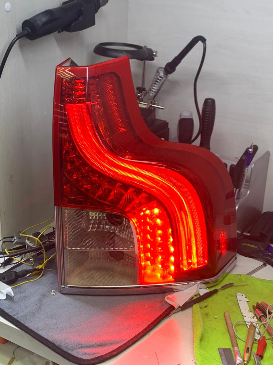 Ремонт задних фонарей на Volvo xc90 — Led repair ремонт фонорей на DRIVE2