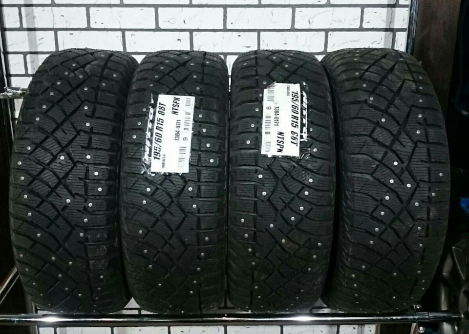 Новая резина на зиму Nitto Therma Spike 195/60 R15 — Chevrolet Lacetti ...
