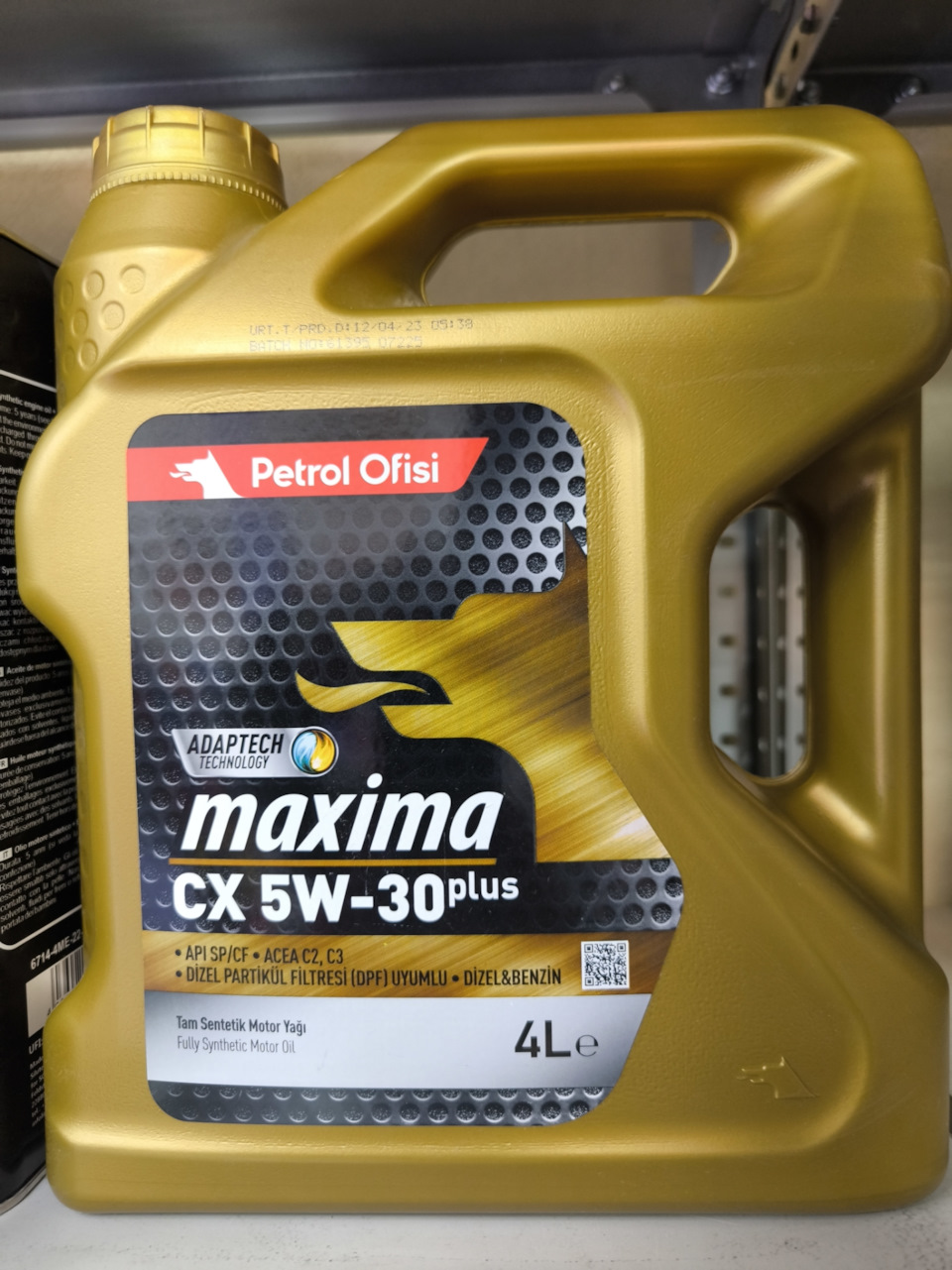 Масло в двигатель petrol offisi — Mazda 3 (1G) BK, 1,6 л, 2007 года ...